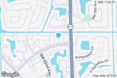 Map image of the property - 33 NW 81st Ave