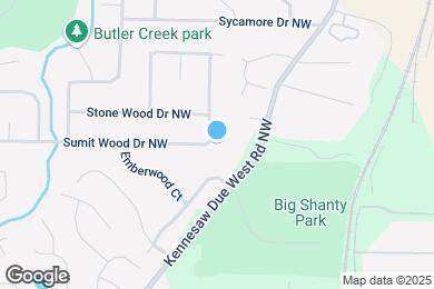 Map image of the property - 8050 Sumit Wood Dr NW