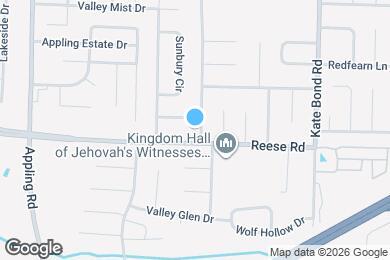 Map image of the property - 2525 Sage Meadow Dr