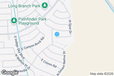Map image of the property - 28588 N Rainfall Dr
