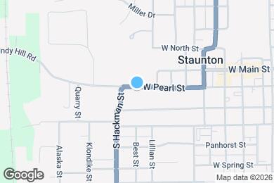 Map image of the property - 828 W Pearl St