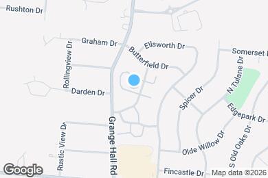 Map image of the property - 3858 S Chalet Cir