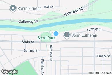 Map image of the property - 1215 Fairway St