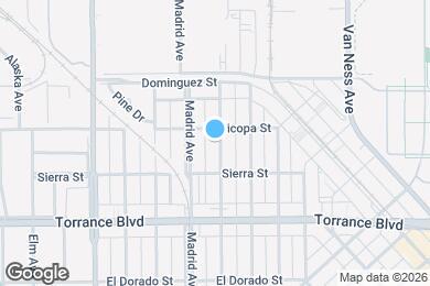 Map image of the property - 815 Amapola Ave