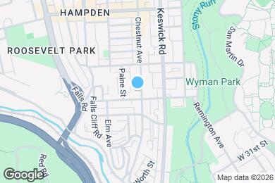 Map image of the property - 3300 Chestnut Ave