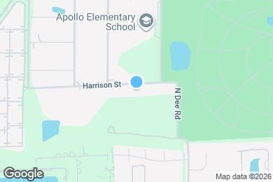 Map image of the property - 9445 Harrison St