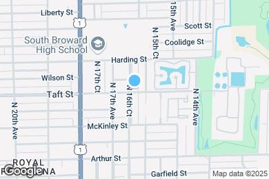 Map image of the property - 1615 Taft St