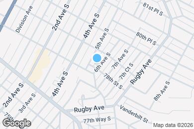 Map image of the property - 7818 6th Ave S