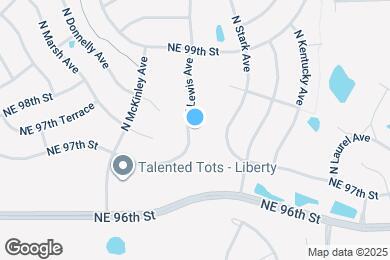 Map image of the property - 9763 N Lewis Ave