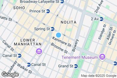 Map image of the property - 75 Kenmare St