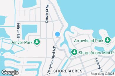 Map image of the property - 5530 Bayou Grande Blvd NE