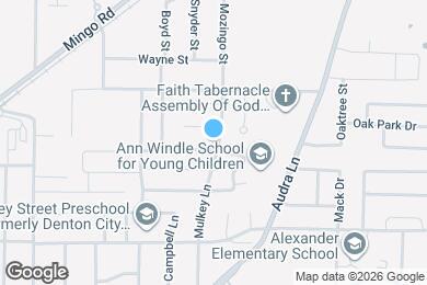 Map image of the property - 1721 Oak Tree Dr