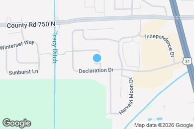 Map image of the property - 35 Frostwood Ln