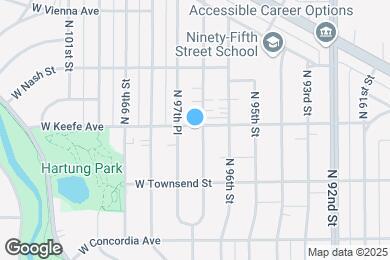 Map image of the property - 3479 North 97th Street