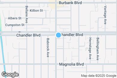 Map image of the property - 5340 Whitsett Ave