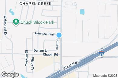 Map image of the property - 2717 Castro Ln