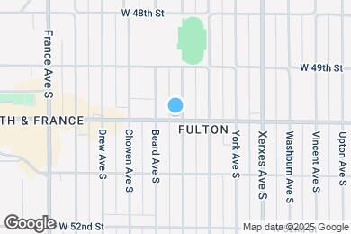 Map image of the property - 4952 Abbott Ave S