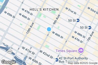 Map image of the property - 648 9th Ave