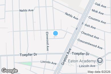 Map image of the property - 15205 Maplewood Ave