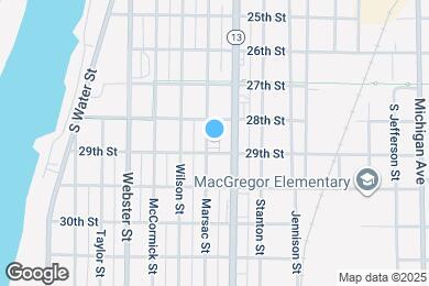 Map image of the property - 917 Marsac St