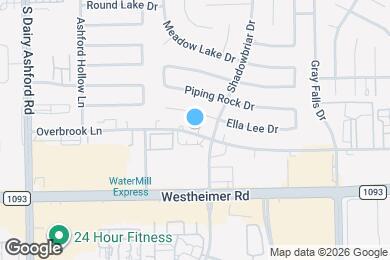 Map image of the property - 12200 Overbrook Ln