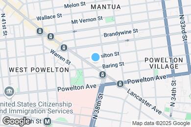 Map image of the property - 3823 Lancaster Ave