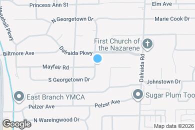 Map image of the property - 610 S Georgetown Dr