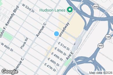 Map image of the property - 1045 Broadway