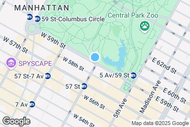Map image of the property - 100 Central Park S