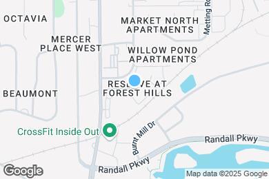 Map image of the property - Reserve at Forest Hills