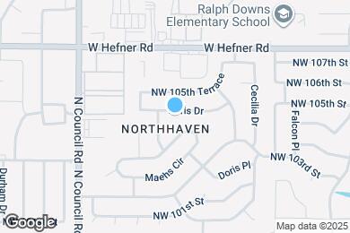 Map image of the property - 7740 Doris Dr