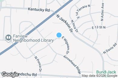 Map image of the property - 18733 E Blackhawk Trail
