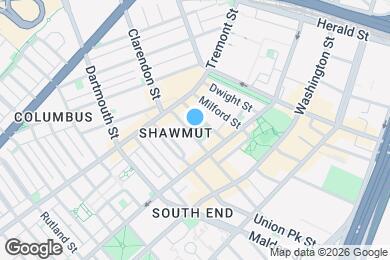 Map image of the property - 77 Waltham St