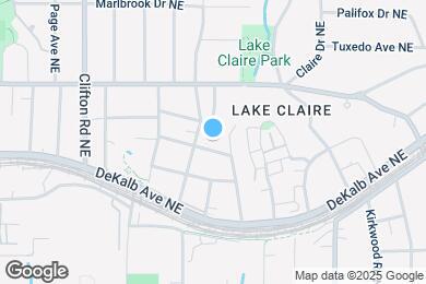 Map image of the property - 1822 Indiana Ave NE