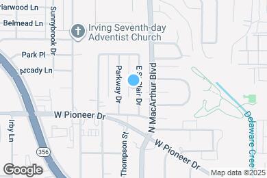 Map image of the property - 111 E St Clair Dr