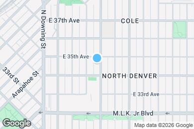Map image of the property - 3435 N Franklin St
