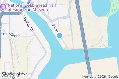 Map image of the property - 601 E Erie St