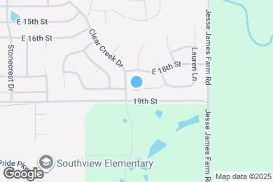 Map image of the property - 1101 Melody Ct