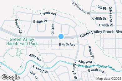 Map image of the property - 20795 E 47th Ave