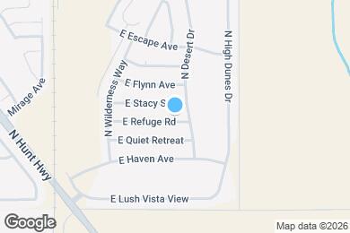 Map image of the property - 6762 E Refuge Rd