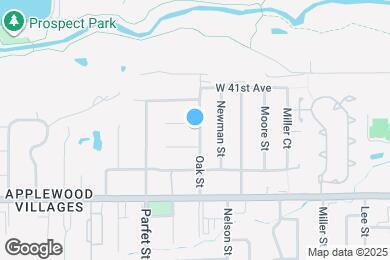 Map image of the property - 10800 W 39th Pl