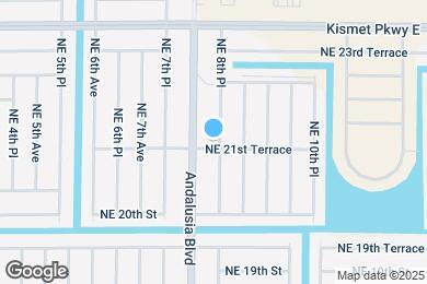 Map image of the property - 2116 NE 8th Pl