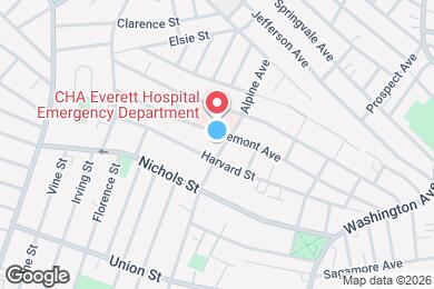 Map image of the property - 40 Lawrence St