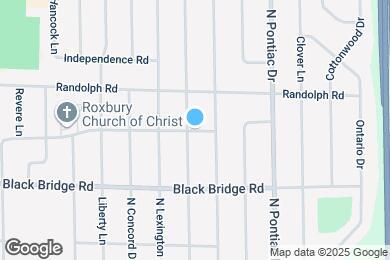 Map image of the property - 2407 Roxbury Rd