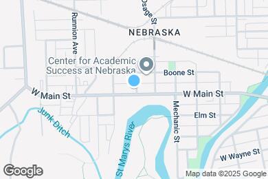 Map image of the property - 609 Fry St