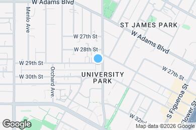 Map image of the property - 1102 W 29th St