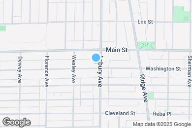 Map image of the property - 1307 Washington St