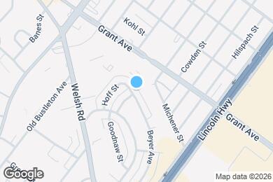 Map image of the property - 1819 Beyer Ave