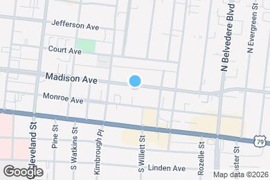 Map image of the property - Bank Flats Apartments