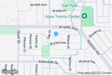 Map image of the property - 10784 W 63rd Pl
